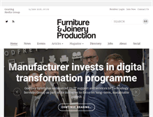 Tablet Screenshot of furnitureproduction.net
